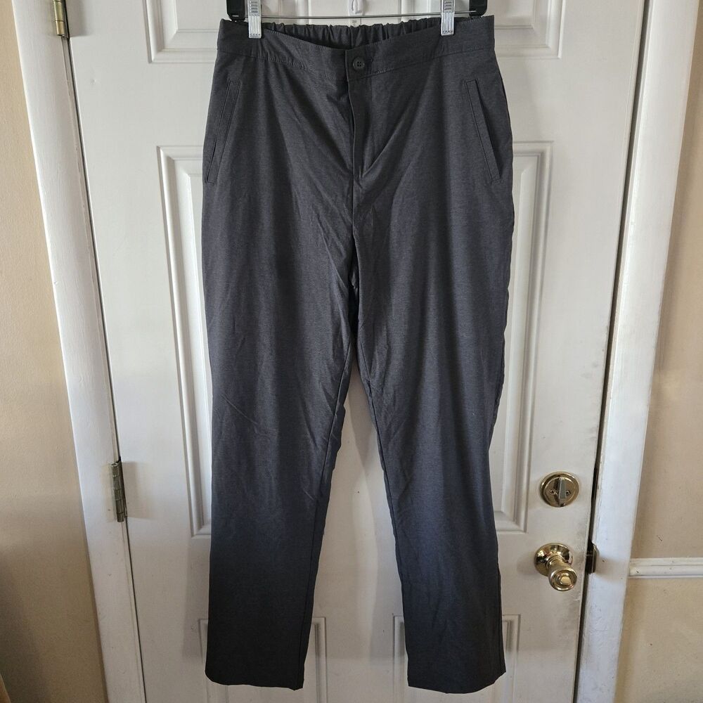 Stormpack Men’s Medium Gray Fleece-Lined Softshell Winter Pants Water Resistant